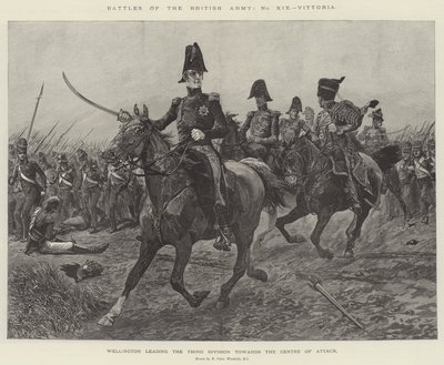 Battles of the British Army, Vittoria by Richard Caton Woodville junior